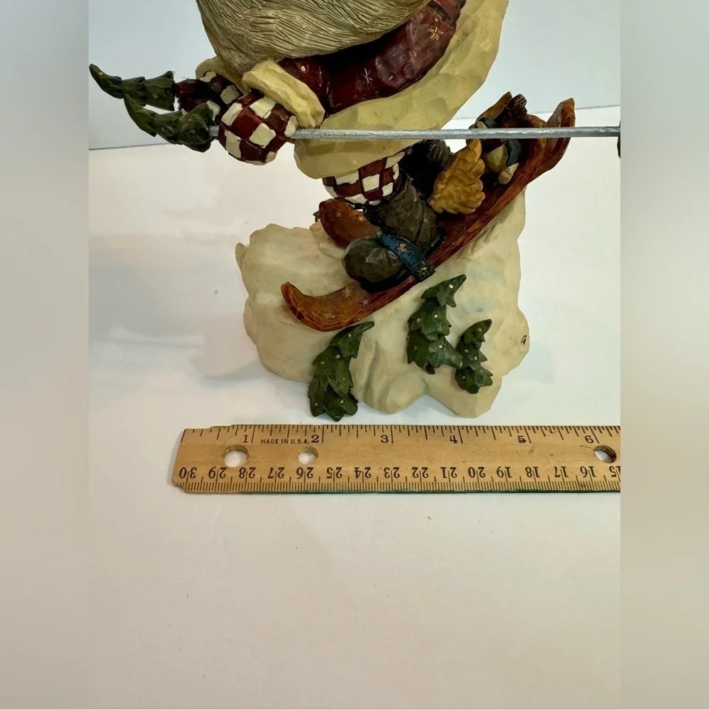 Vintage Boyds Carver’s Choice Santa…In the Nick of Time Resin Christmas